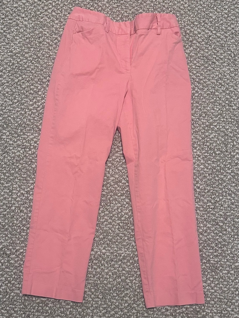 Dressy Pink Straight-Leg Talbots Pants Size 2